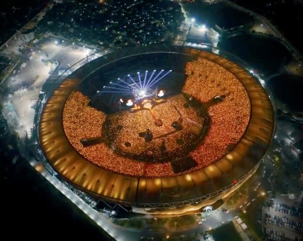 Coldplay concert in Ahmedabad