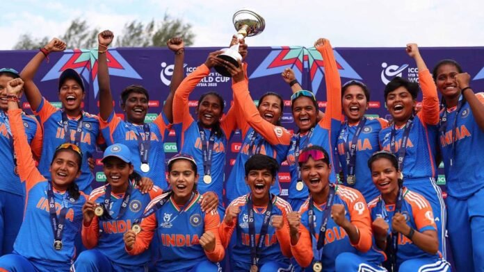 India defeated South Africa in the Women's Under-19 World Cup Final 