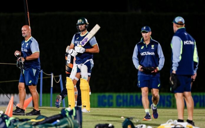 Oz team practice session for semi-final