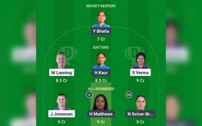 WPL 2025 Final DEL-W vs MUM-W Dream11 Prediction