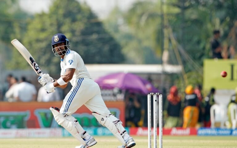 Dhruv Jurel plays a shot