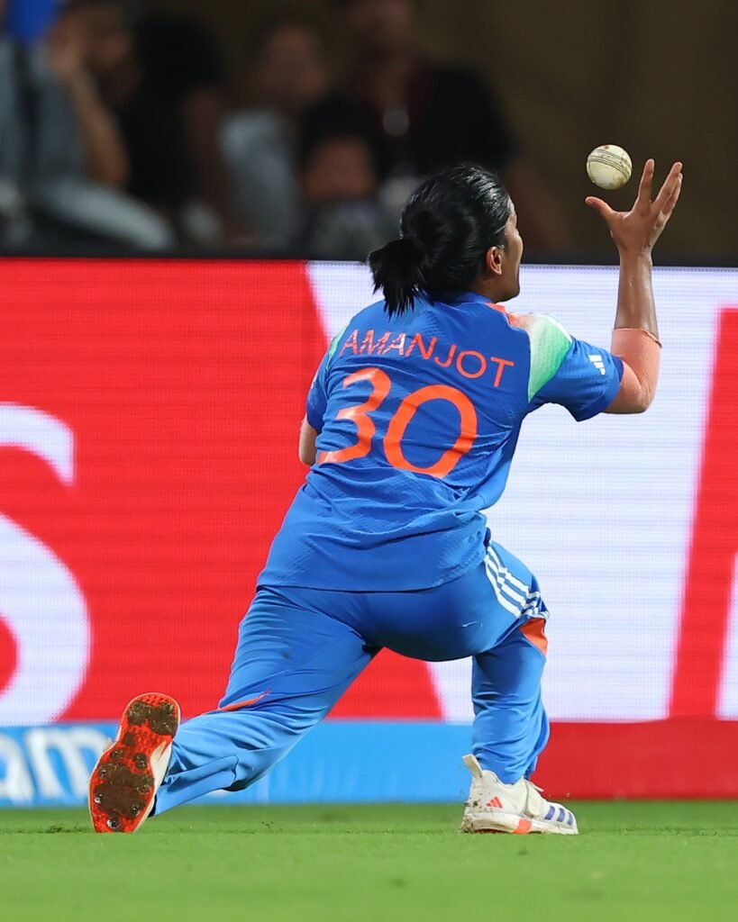 Amanjot Kaur catches world cup